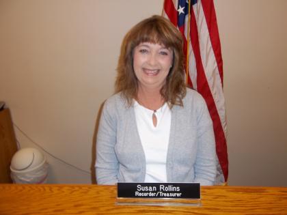 Treasurer/Recorder Susan Rollins